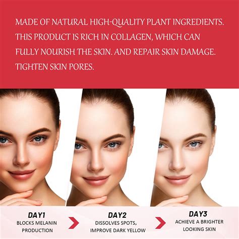 Buy 3 Day Kojic Acid Moisturizer Fade Spots Brighten Firming Facial