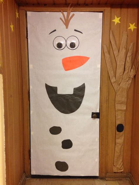 Olaf Door Class Door Decorations Door Decorations Christmas Projects