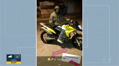 Bandidos Roubam Motos Da Cet E Postam Nas Redes Sociais Bom Dia Sp G