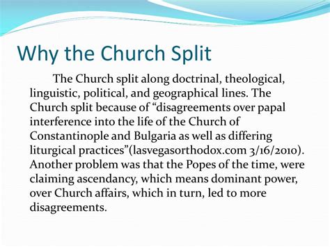 Ppt The Great Schism Of 1054 Powerpoint Presentation Free Download