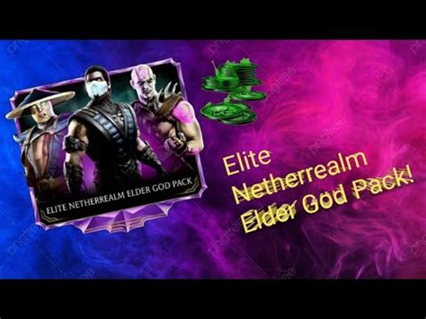 HUGE Elite Netherrealm Elder God Pack Opening In MK Mobile YouTube