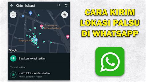 Cara Share Lokasi Palsu Di Whatsapp Cara Kirim Lokasi Palsu Di Wa