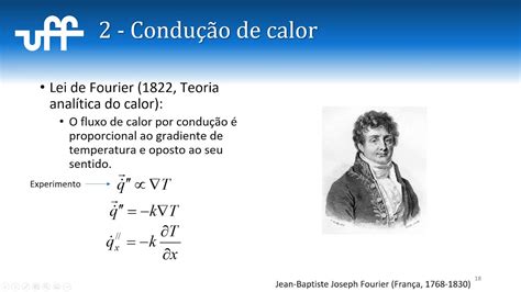 Transferência de calor Aula 02 Lei de Fourier YouTube