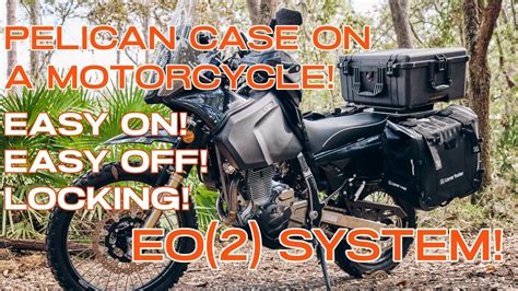 How To Mount A Pelican Case On A Motorcycle As The Perfect Top Box In