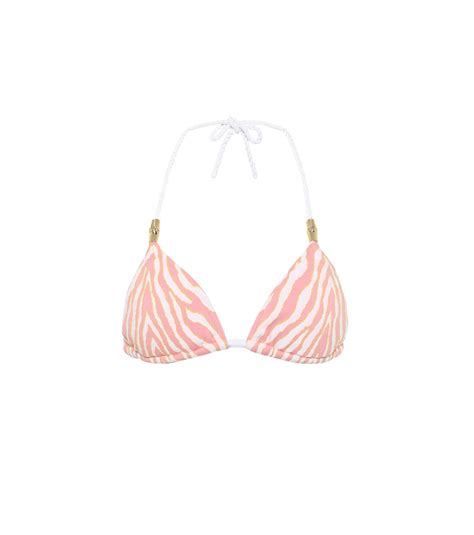 Bikini Oberteil Cape Town In Pink Heidi Klein Mytheresa