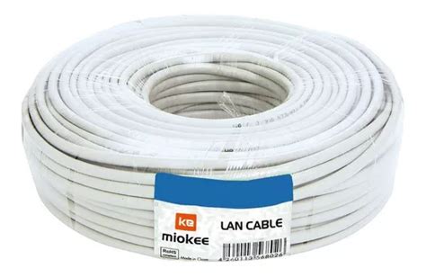 Cable De Red Utp Cat E Para Interior Miokee Rollo Mts