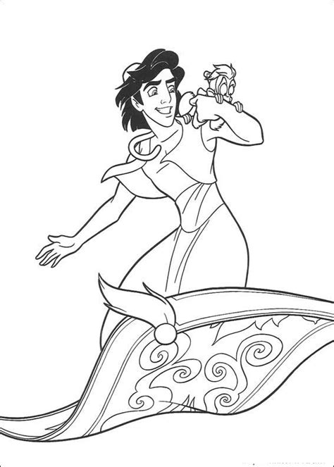 Dibujos Faciles Para Colorear Aladdin 25