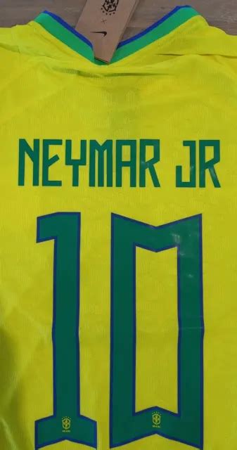 Maillot Equipe Du Br Sil Domicile Coupe Du Monde Flocage Neymar