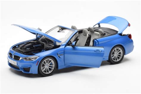 BMW M4 F82 Cabriolet 1 18 Yas Marina Blue Used Model