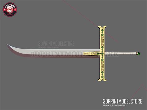 Yoru Dracule Mihawk Sword One Piece Live Action Cosplay Weapon D