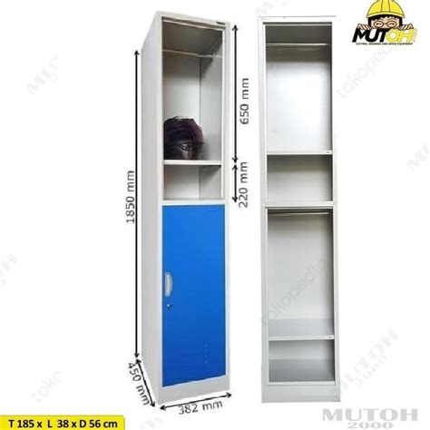 Jual PROMO LOKER LOCKER LEMARI KABINET BESI 2 PINTU KOZURE KL 2