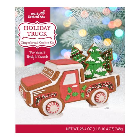 Crafty Cooking Kits Holiday Truck Gingerbread Cookie Kit