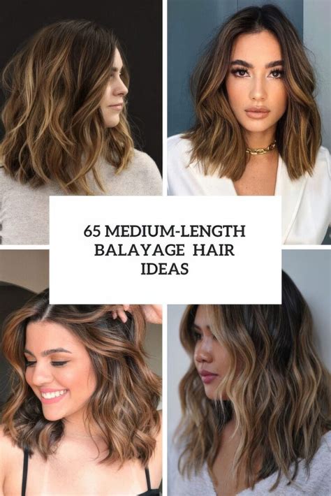 Medium Length Balayage Hair Ideas Styleoholic