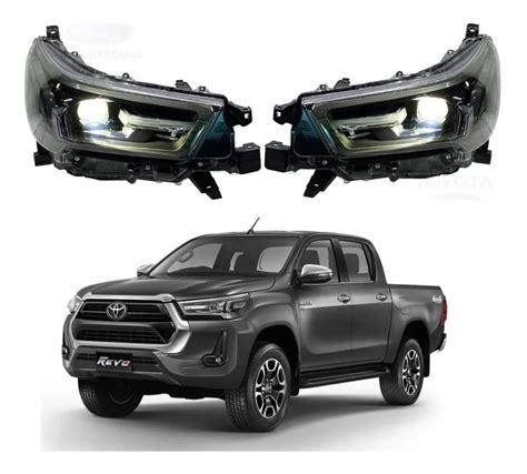 Par Farol Led Hilux Srv Sr 2021 Para Srx MercadoLivre