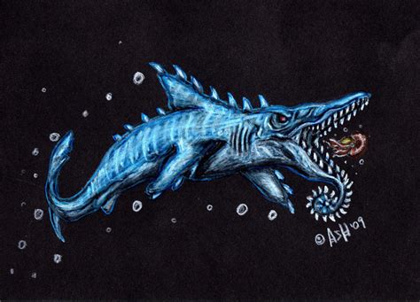 Helicoprion Shark by SpacerHunterZORG on DeviantArt