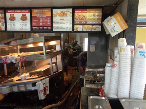 Customers save employees at Church's Chicken after floor buckles under ...