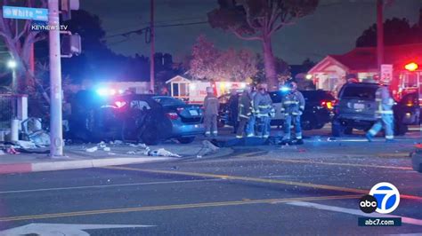 3 Women Killed In Suspected Dui Crash In Pomona Youtube