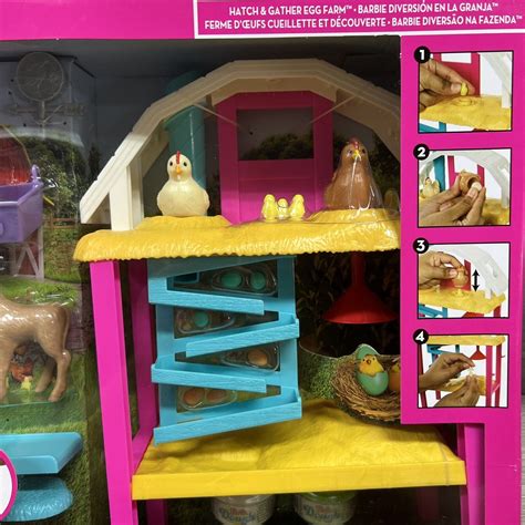 Mattel Hgy88 Hatch And Gather Egg Farm Barbie Doll And Playset For Sale Online Ebay