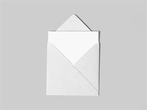 Square Envelope Mockup Psd