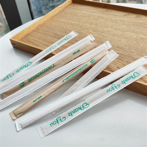 Individually Wrap Wooden Stirrer Wooden Coffee Stirrer Stirring Stick