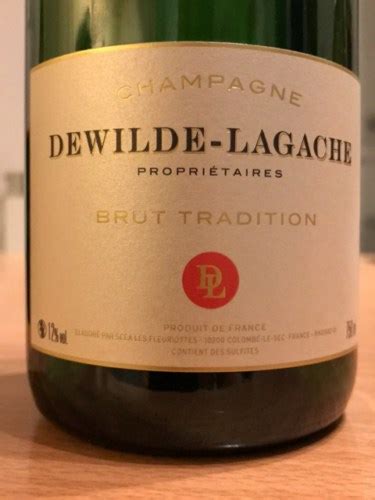 Dewilde Lagache Champagne Brut Tradition Vivino