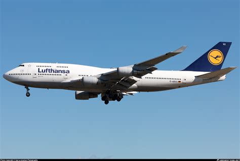 D ABVX Lufthansa Boeing 747 430 Photo By Sierra Aviation Photography