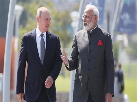 Modi Putin Meet PM Narendra Modi Russian President Vladimir Putin To