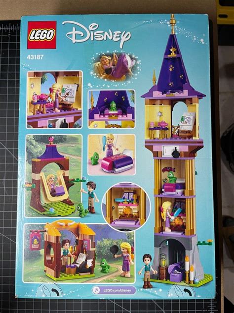 LEGO Disney Princess Rapunzel's Tower 43187 Building Kit 369 Pieces ...