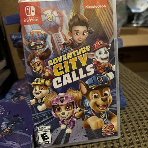 Paw Patrol The Movie Adventure City Calls Nintendo Switch Ebay