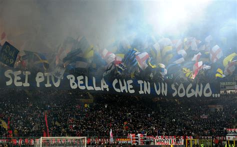 Milan Inter Le Coreografie Più Belle Del Derby Di Milano Foto