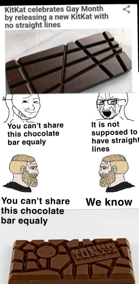 Chocolate bar differences : r/memes