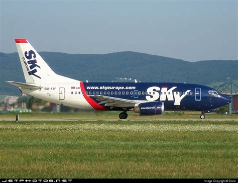 OM SEF Boeing 737 5Y0 SkyEurope Airlines Daniel Havlik JetPhotos