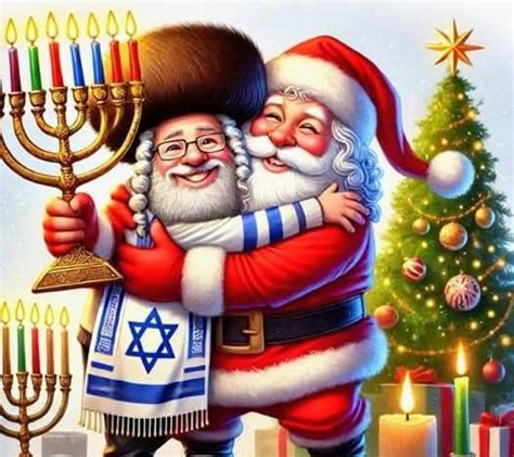 Happy Chrismukkah Christian Jewish Holidays Coincide For First Time