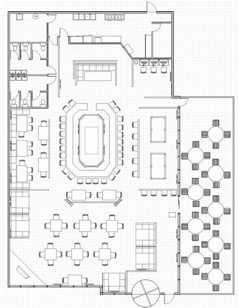 Coffee Shop Floor Plan Layout Coffee Shop Floor Plan Layout