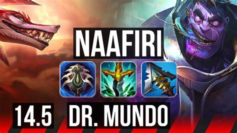 NAAFIRI Vs DR MUNDO TOP 27 2 7 10 Solo Kills Legendary Quadra