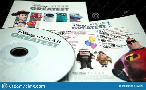 Cd E Arte Das Trilhas Sonoras De Filmes Pixar Disney Fundada Em