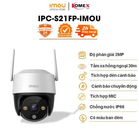 Camera Wifi Imou Ngo I Tr I Cruiser Mp Ipc S Fp Komex Digital