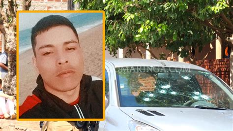 Jovem é morto mais de 20 tiros e padrasto é ferido na perna neste