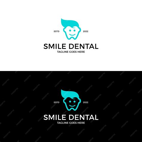 Premium Vector | Smile dental logo design