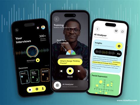 Ai Job Interview Preparation Ios Mobile App Community Figma Community