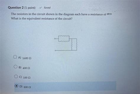 Solved The resistors in the circuit shown in the diagram | Chegg.com