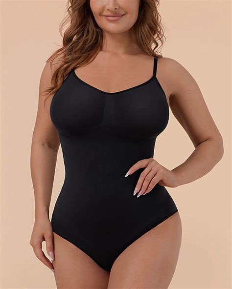 Plus Size Body Shaper Butt Lifting Tummy Control Slimming Bodysuit