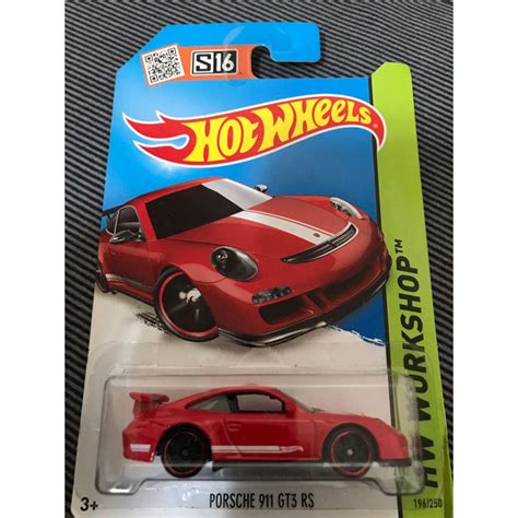Hot Wheels 風火輪 Porsche GT RS 蝦皮購物