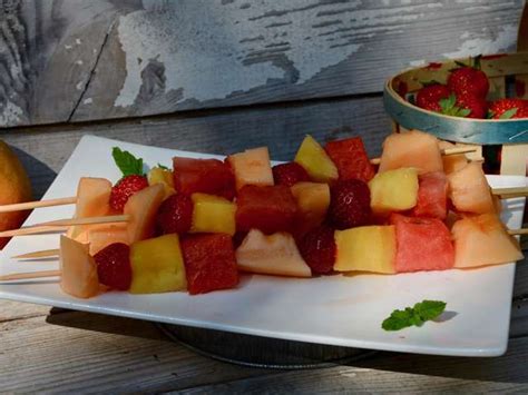 Recettes De Brochettes Et Fruits