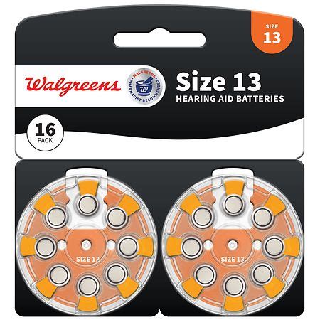 Hearing Aid Batteries Walgreens