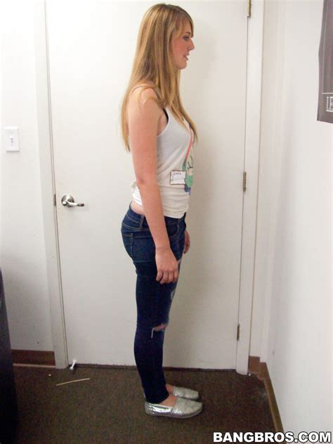 Blonde Newbie Emma Ash Strips Naked At The Casting And Shows Her Lovely Body CoedCherry