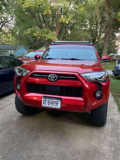 2021 Toyota 4Runner With 17x9 12 Mayhem Warrior And 285 70R17 Cooper