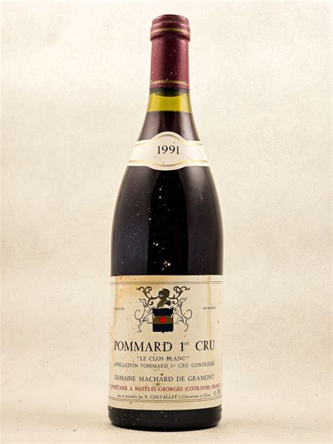 Machard De Gramont Pommard Er Cru Le Clos Blanc Prestige Cellar