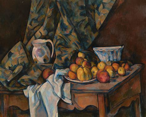 Still Life With Apples And Peaches