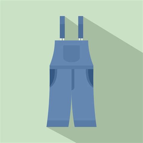 Icono De Pantalones De Tira Ilustraci N Plana De Icono De Vector De